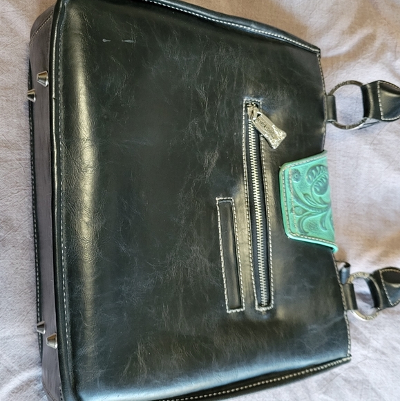 Western style structured purse - Picture 2 of 6